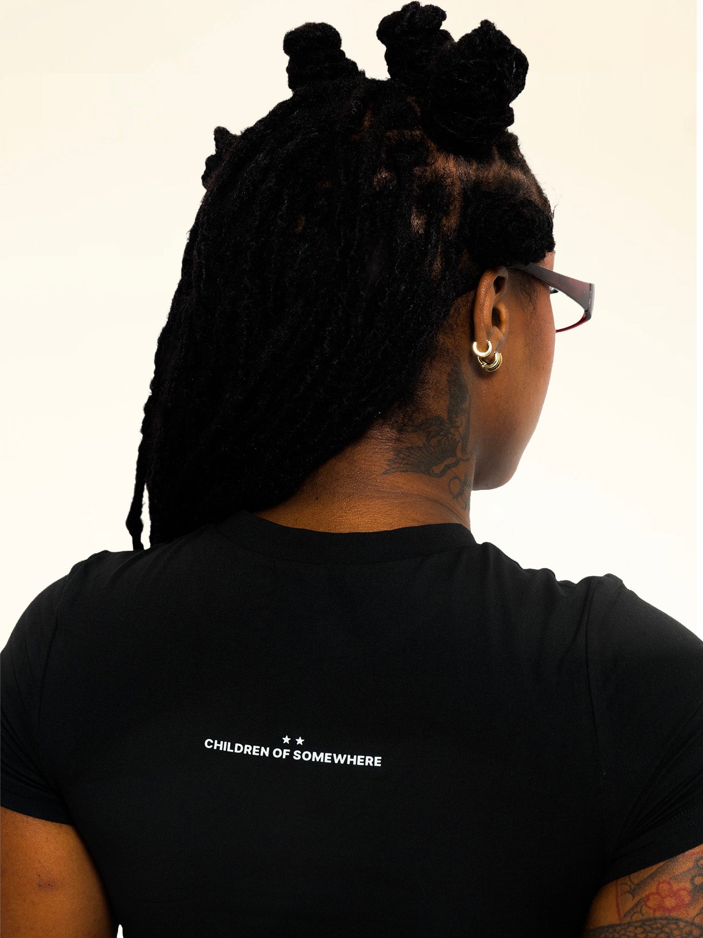 "OG BABY TEE" BLACK